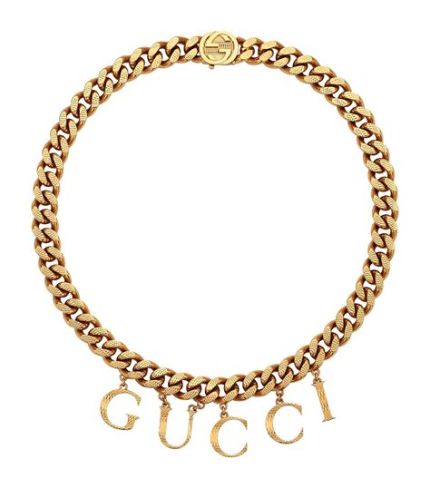 gucci necklace hk|Gucci chunky necklace.